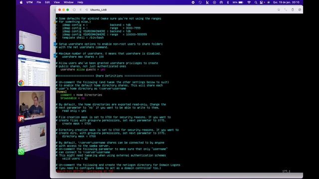 COMO CRIAR UM SERVIDOR DE ARQUIVOS COM O SAMBA NO LINUX VIRTUALIZADO NO MACBOOK M1 смотреть онлайн