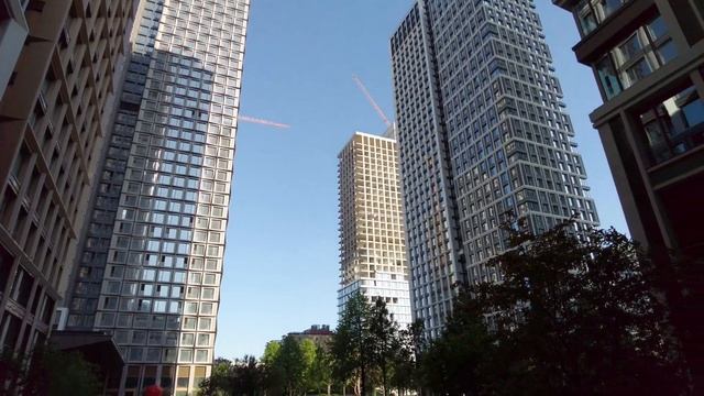 Moscow walk. Long walk to the center of Moscow. Residential complexes. смотреть онлайн