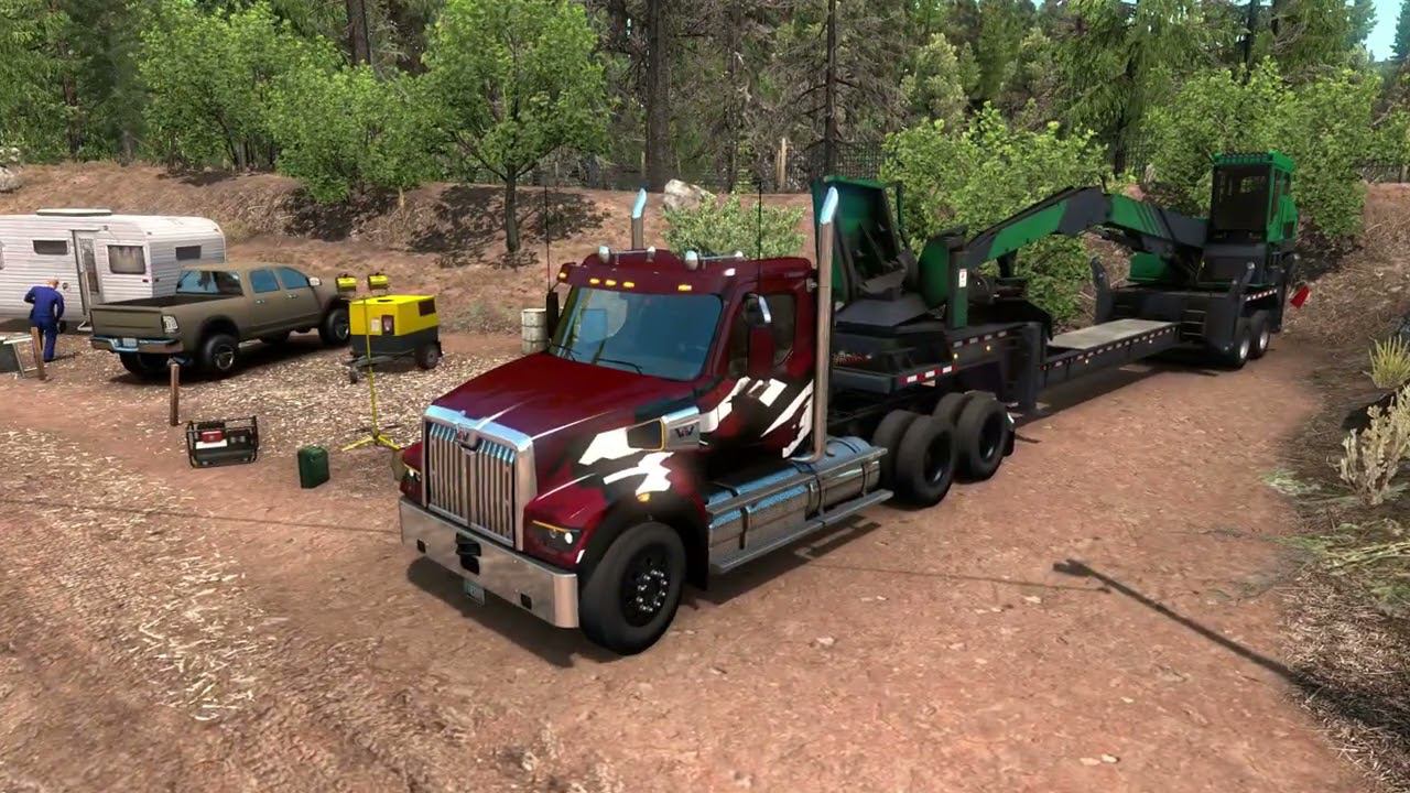 [ATS OnLine] WESTERN STAR 49X_HighWay to Eureka смотреть онлайн