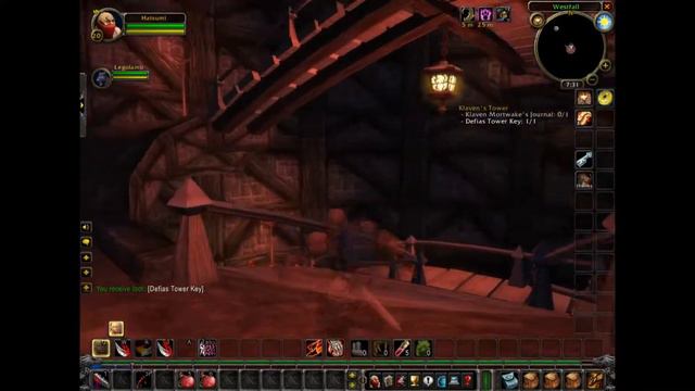 Klaven's tower rogue quest for Alliance in classic WoW смотреть онлайн