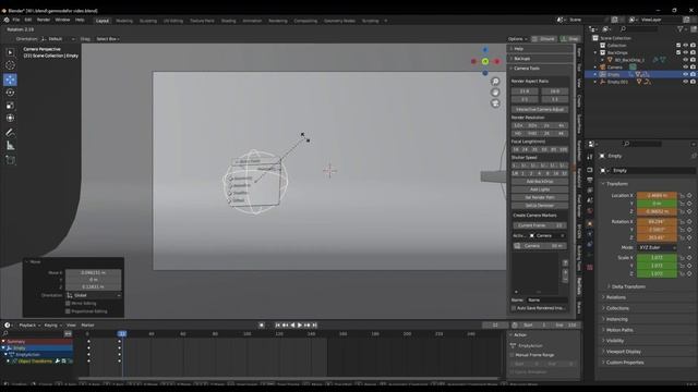 MOTION анимация в BLENDER смотреть онлайн
