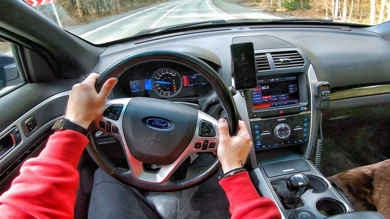2012 Ford Explorer 3.5 AT - POV TEST DRIVE смотреть онлайн