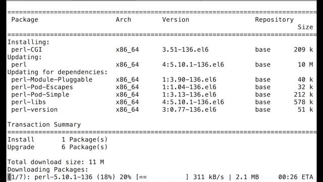 how to install perl,perl-cgi on centos,rhel5,Linux смотреть онлайн