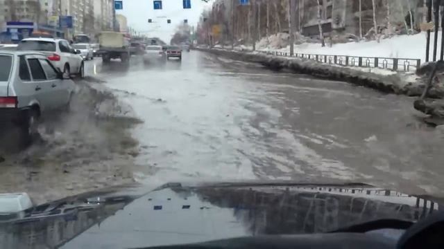 Лужа на Иркутском