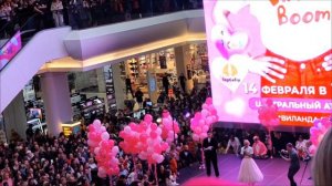 Самый масштабный сброс шаров в России. 55 тысяч воздушных шаров #праздник #москва #развлечения