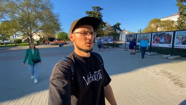 Севастополь в мае. Море тюльпанов. Прогулка по городу. смотреть онлайн