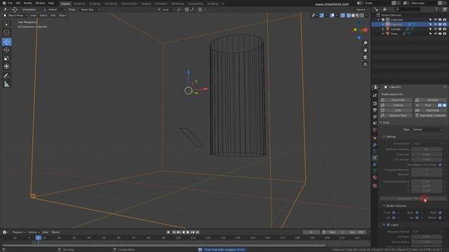 Blender Physics - Creating a Splash with Mantaflow смотреть онлайн
