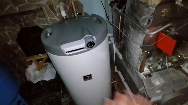 Установка бойлера косвенного нагрева на котёл Protherm 40 KLZ - Drazice OK 125 смотреть онлайн