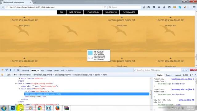 PSD TO HTML Convert Using Bootstrap PART 6 venobox plugins смотреть онлайн