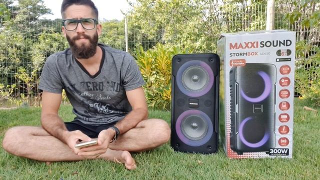 Caixa de Som MAXXISOUND STORMBOX 300W AD650 é um Bom Custo Benefício? (Review/Análise Completa) смотреть онлайн