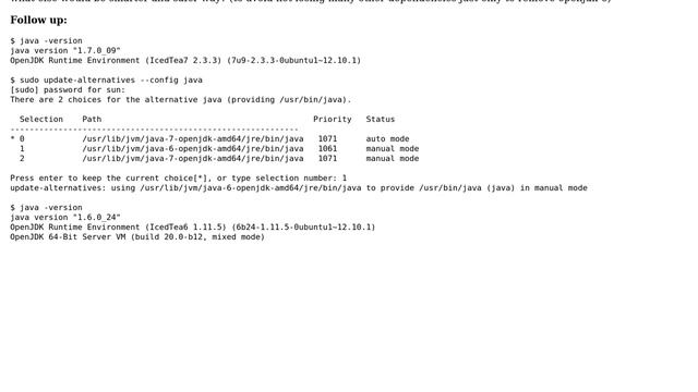 How do I upgrade to the latest Java 7 while not losing my existing Java dependencies and add-ons? смотреть онлайн