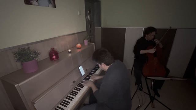 NotaBene Duo | Artem Poludennyi, cello | Roman Lopatynskyi, piano | Ravel Pavane смотреть онлайн
