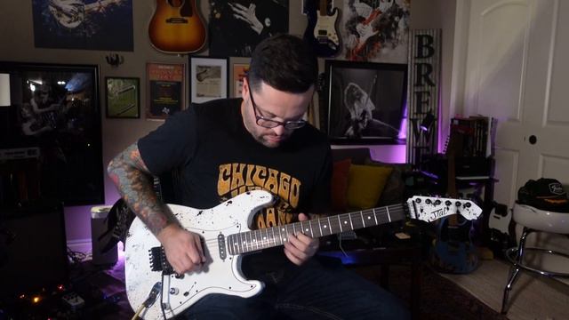 Michael Landau Guitar Solo / Video Demo - Hold On To The Nights by Richard Marx смотреть онлайн