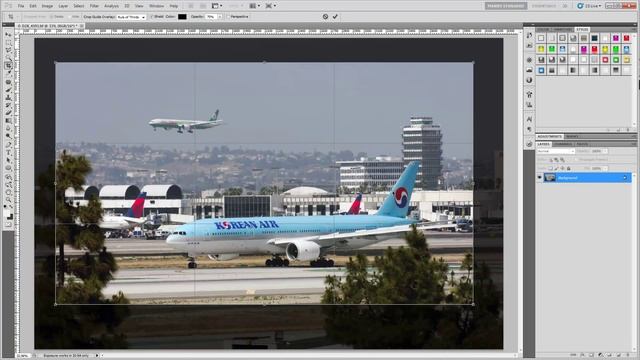 Cropping in Photoshop CS5 смотреть онлайн