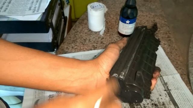 How To Refill Canon LbP 2900/3000 Toner Cartridge смотреть онлайн