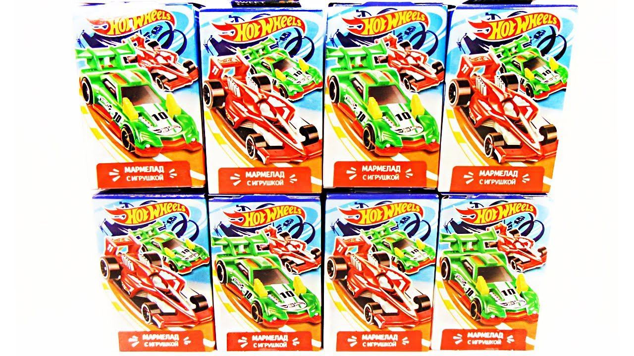 МАШИНКИ ХОТ ВИЛС 2018! СЮРПРИЗЫ СВИТ БОКС игрушки тачки гонки мультик Hot Wheels Sweet Box Unboxing