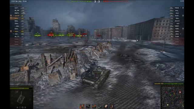 Т-44/T-44, взводная хорошая игра. World of Tanks смотреть онлайн