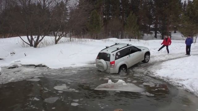 suzuki grand vitara 4x4 winter offroad part 3 смотреть онлайн