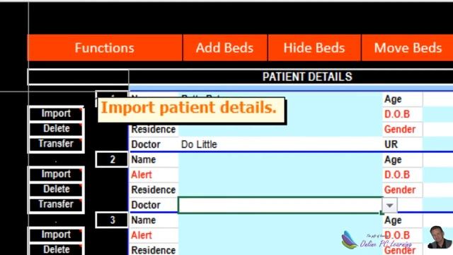 Patient Handover Application – Excel VBA смотреть онлайн