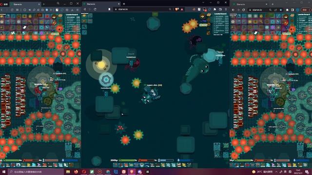 Starve.io Penguin 9.4m And My 3.5m 2Hs (Some Boring but its some what i do about hs) смотреть онлайн