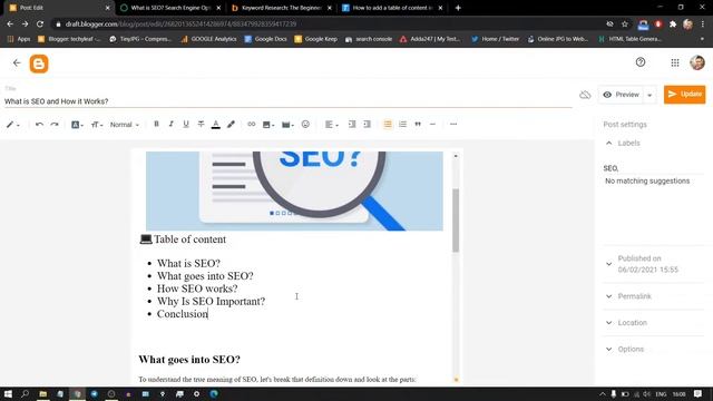 How to Add Table of Contents in Blogger [ Manual / Automatic ] | 2022 смотреть онлайн