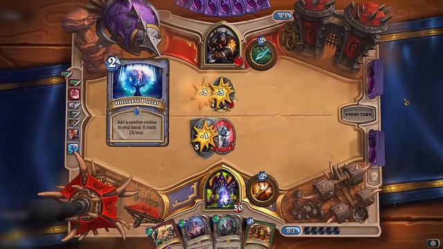 Hearthstone - The Warlock Priest Mage Warrior Deck смотреть онлайн