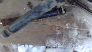 Замена заднего амортизатора на Джили МК от Шевролет Ланос