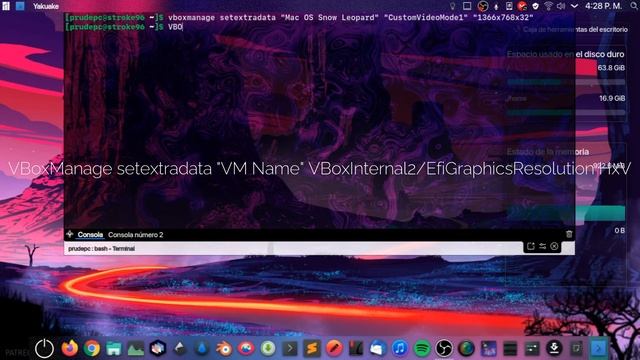 Cambiar Resolución de Pantalla Mac OS 10.6 Snow Leopard VirtualBox (Yosemite, El capitan...etc) смотреть онлайн