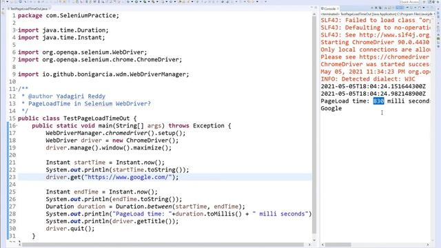 P16 - PageLoadTimeout in Selenium WebDriver | తెలుగు | смотреть онлайн