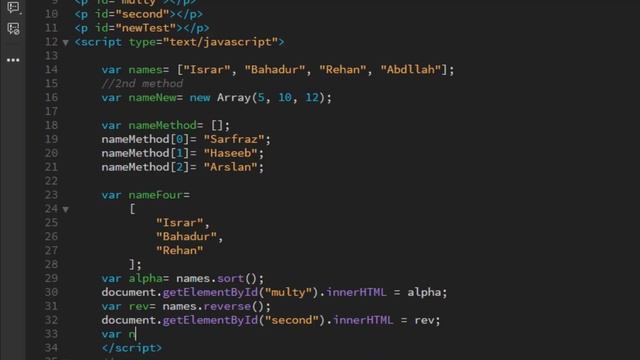 JavaScript Tutorials In Urdu, Hindi. Part 9: Array Methods part 2. смотреть онлайн