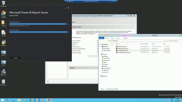 Instalação e configuração do Microsoft Power BI Report Server смотреть онлайн