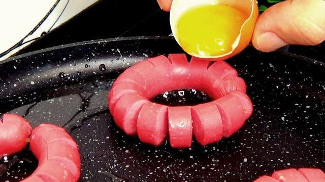 Öyle Bir Sosis Pişirdim Ki Hem Görüntüsü Hem De Lezzeti Şahane! Sosis Nasıl Yapılır? Yumurta Tarifi смотреть онлайн