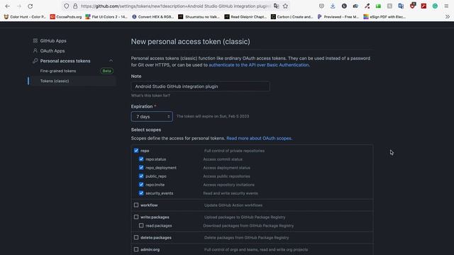 Pushing Android Studio Project to GitHub (Using Token) смотреть онлайн