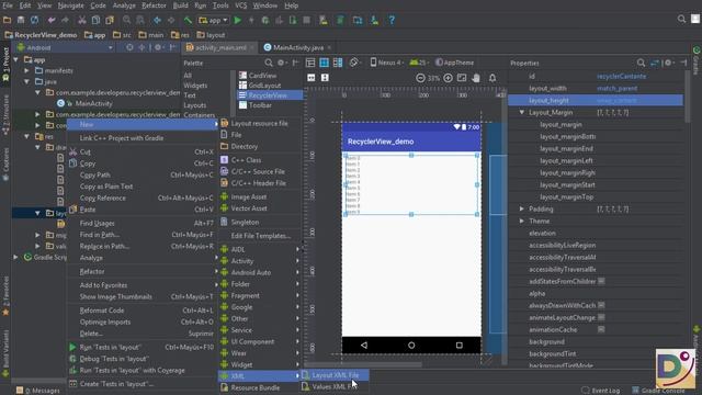 Listar datos con RecyclerView y CardView (1) смотреть онлайн