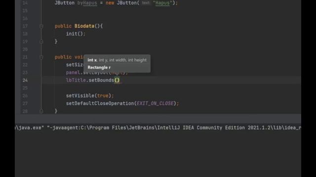 Pemrograman GUI menggunakan Library Javax.swing dan Editor Intellij IDEA смотреть онлайн