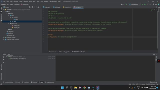 Plugin Development | Episode 2 | Working with config files! смотреть онлайн
