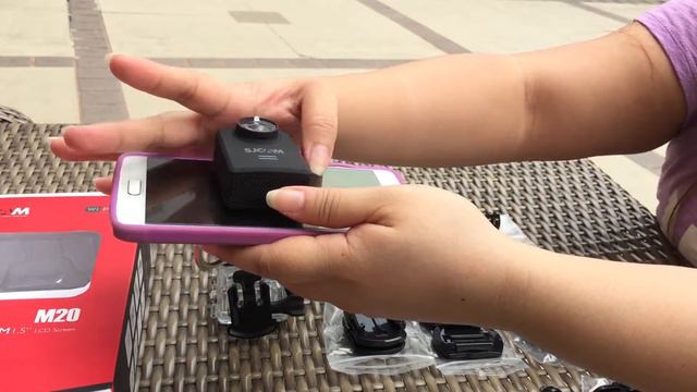 SJCAM M20 Unboxing And Waterproof Casing Test | Cattleya Arce
