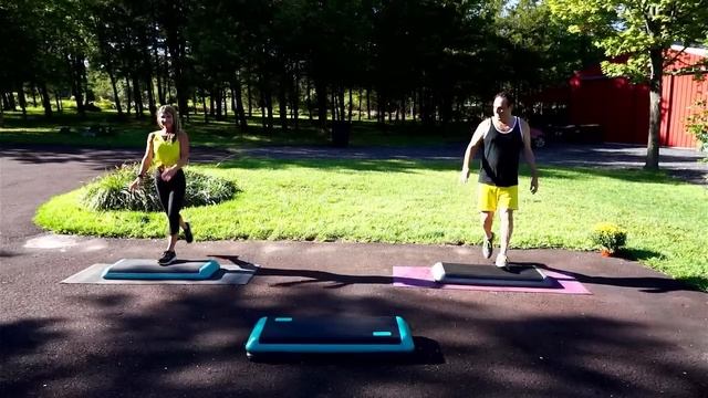 AEROBIC STEP WORKOUT ? INTERMEDIATE TO ADVANCED STEP ? 136-140 bpm #232