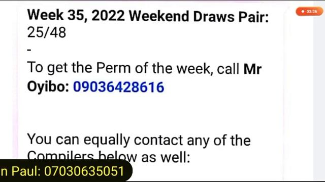 Week 35, 2022 Weekly Pair: Weekend Banker Draws for 1.2.X Business смотреть онлайн