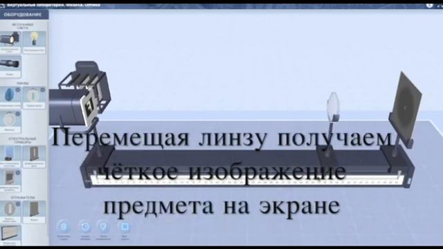 Измерение оптической силы собирающей линзы смотреть онлайн