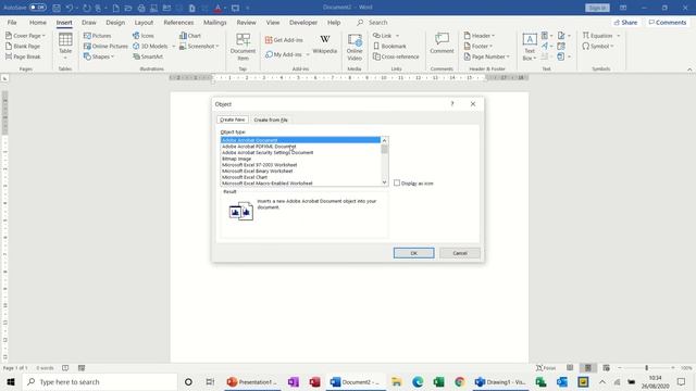 How to embed a Visio flowchart into a Microsoft Word document смотреть онлайн
