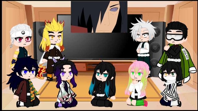 Hashiras react a MADARA in Demon slayer ?❤️ MADARA VS AKAZA смотреть онлайн