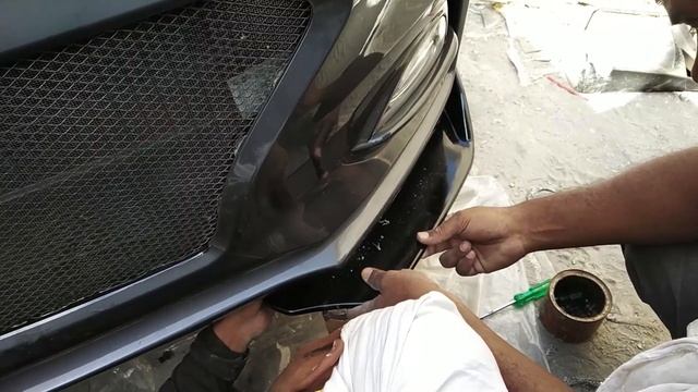 Custom Front Splitter Hyundai for i20 | Front Splitter | modified i20 | Hyundai i20 | Nitin Boi смотреть онлайн