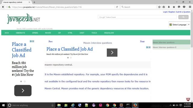 maven repository central.
- javapedia.net смотреть онлайн