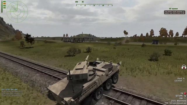 Arma 2 [TcF] Wasteland #6 - Танк в деле смотреть онлайн