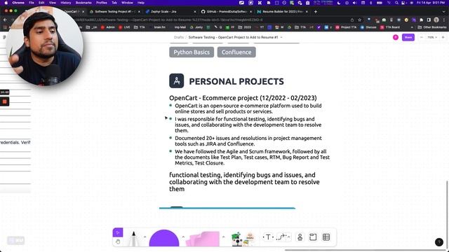 How to Add a Software Testing Project to Your Resume | Resume Tips For Software Testers Part-2 смотреть онлайн