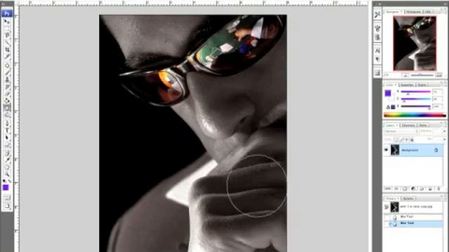 Photoshop Blur Tool Tutorial смотреть онлайн