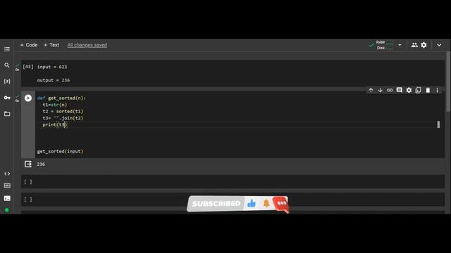 Python Trick : Sort Number in 1 Line solution #programming #python #coding смотреть онлайн
