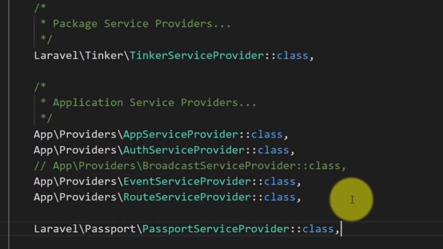 OAuth2 Setup Passport - RESTful API with Laravel - 10 смотреть онлайн
